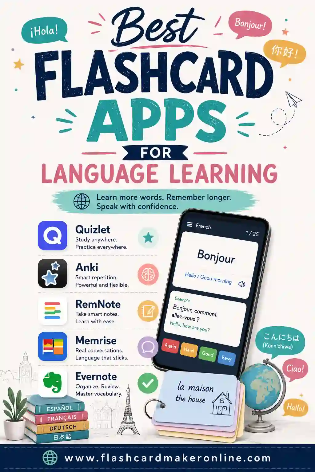Best Flashcard Apps for Language Learning