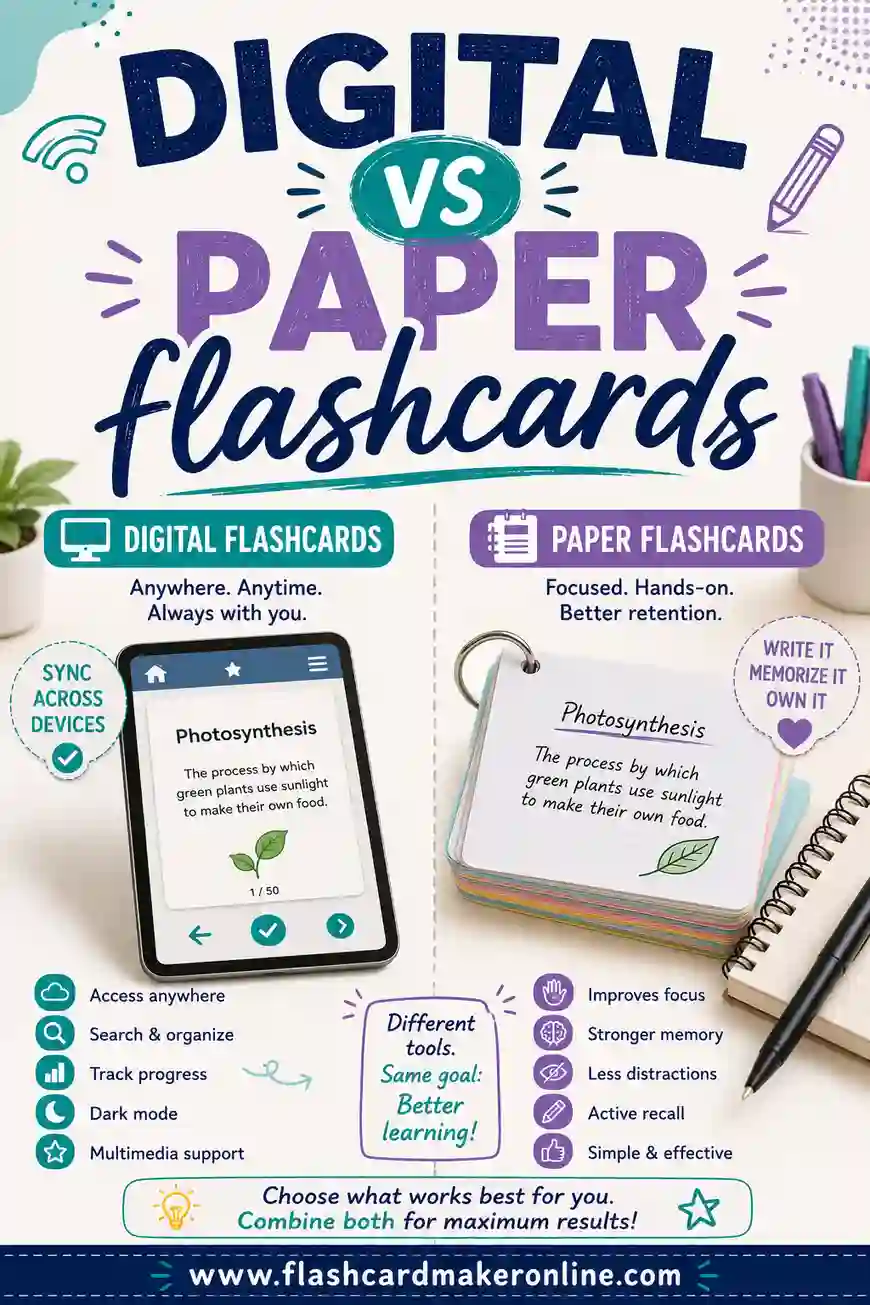 Digital vs Paper Flashcards: Which Is Better?