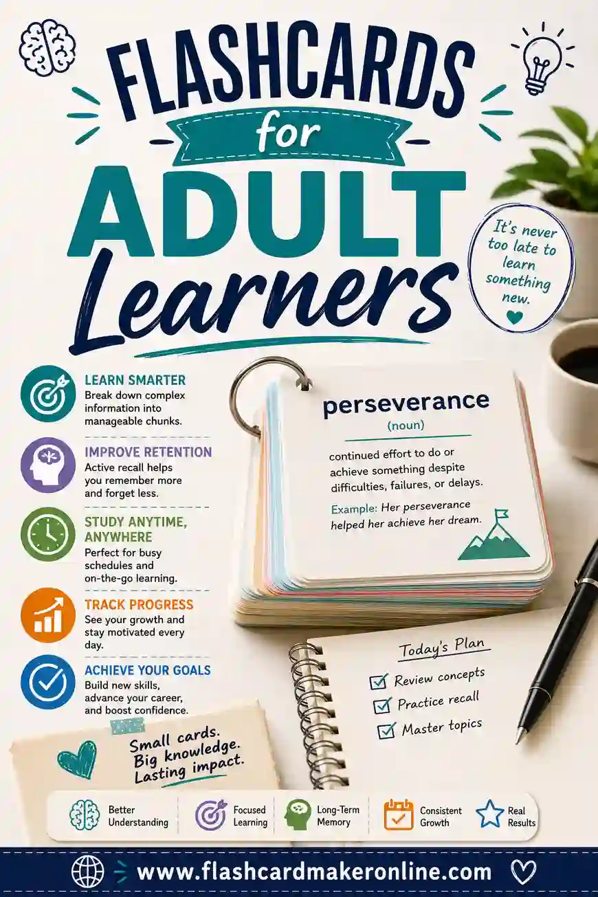 Flashcards for Adult Learners: A Practical Guide