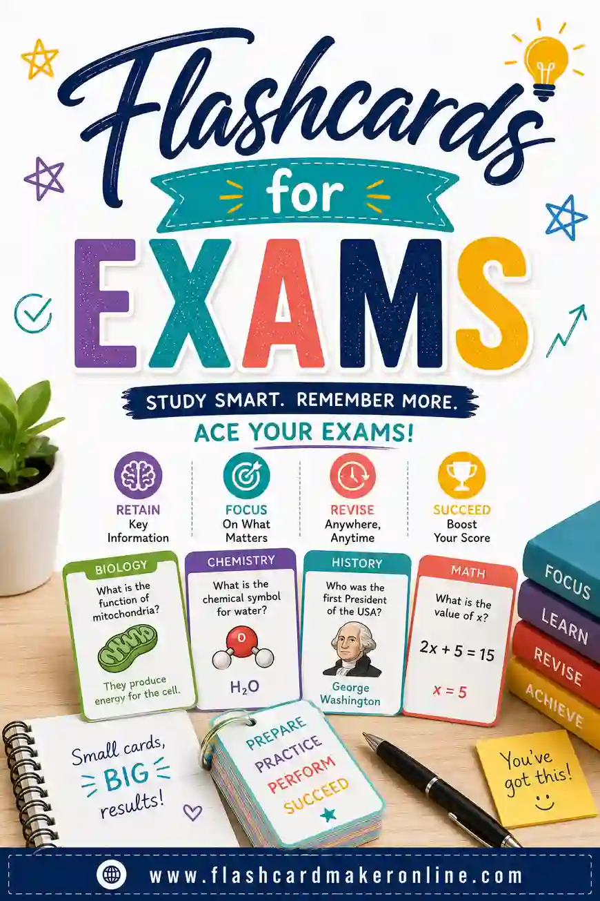 Flashcards for Exams: Study Smarter and Score Higher