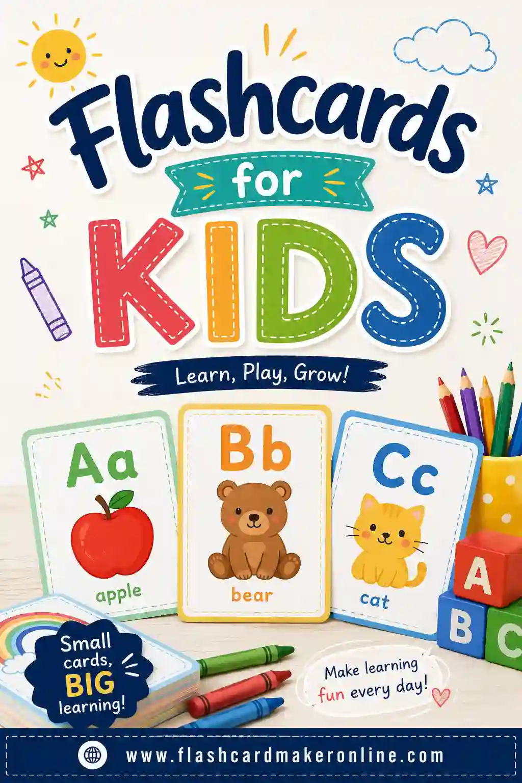 Flashcards for Kids: Fun, Free & Easy to Make