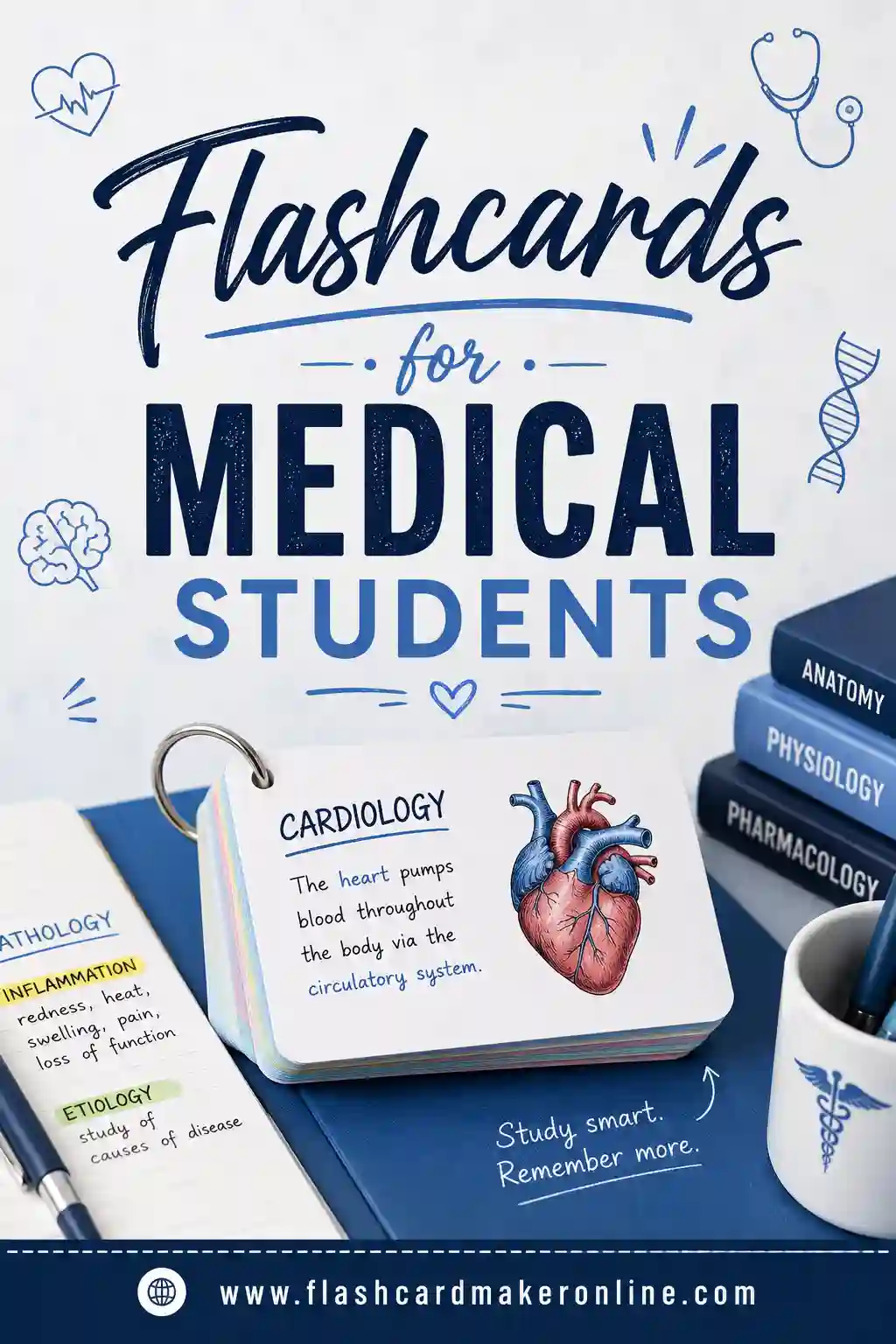 Flashcards for Medical Students: Study Smarter, Not Longer