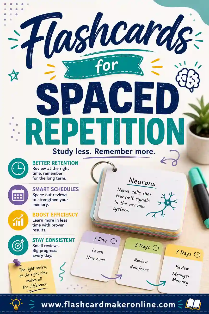 Flashcards for Spaced Repetition: A Simple Guide