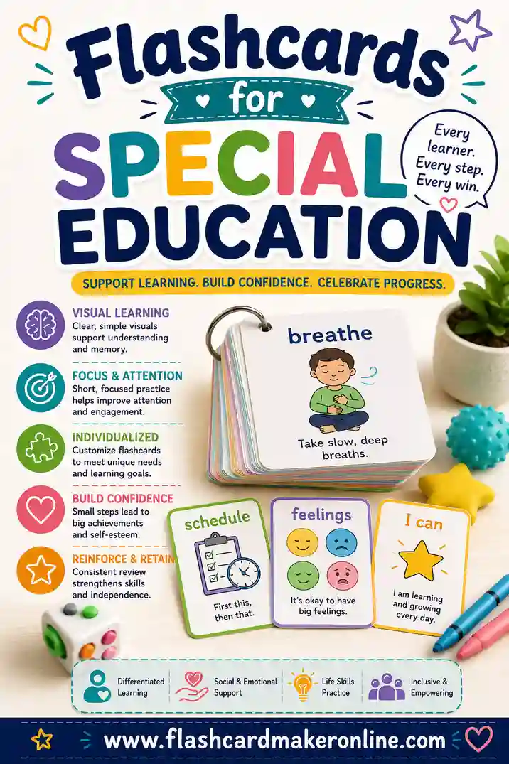 Flashcards for Special Education: A Teacher's Guide