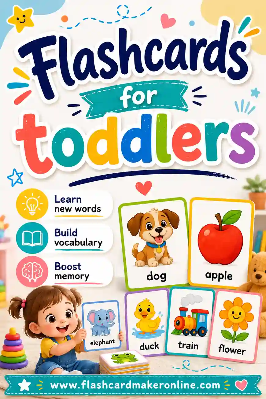 Flashcards for Toddlers: Fun, Easy Learning at Home