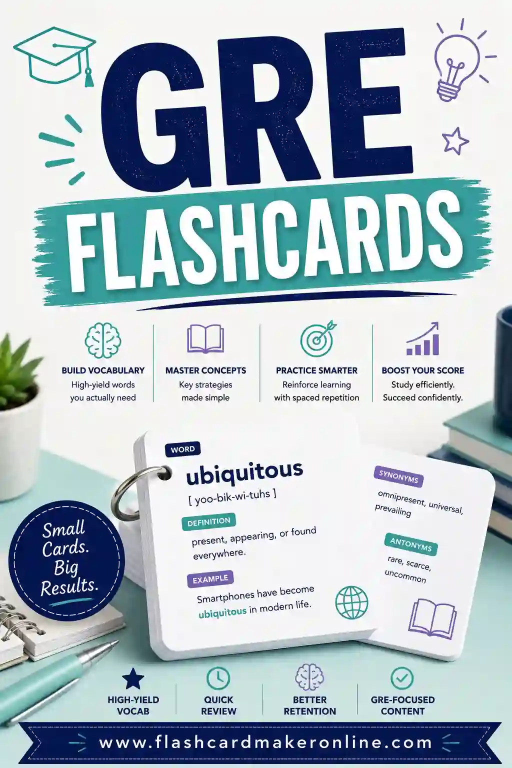GRE Flashcards: Free, Printable & Easy to Study