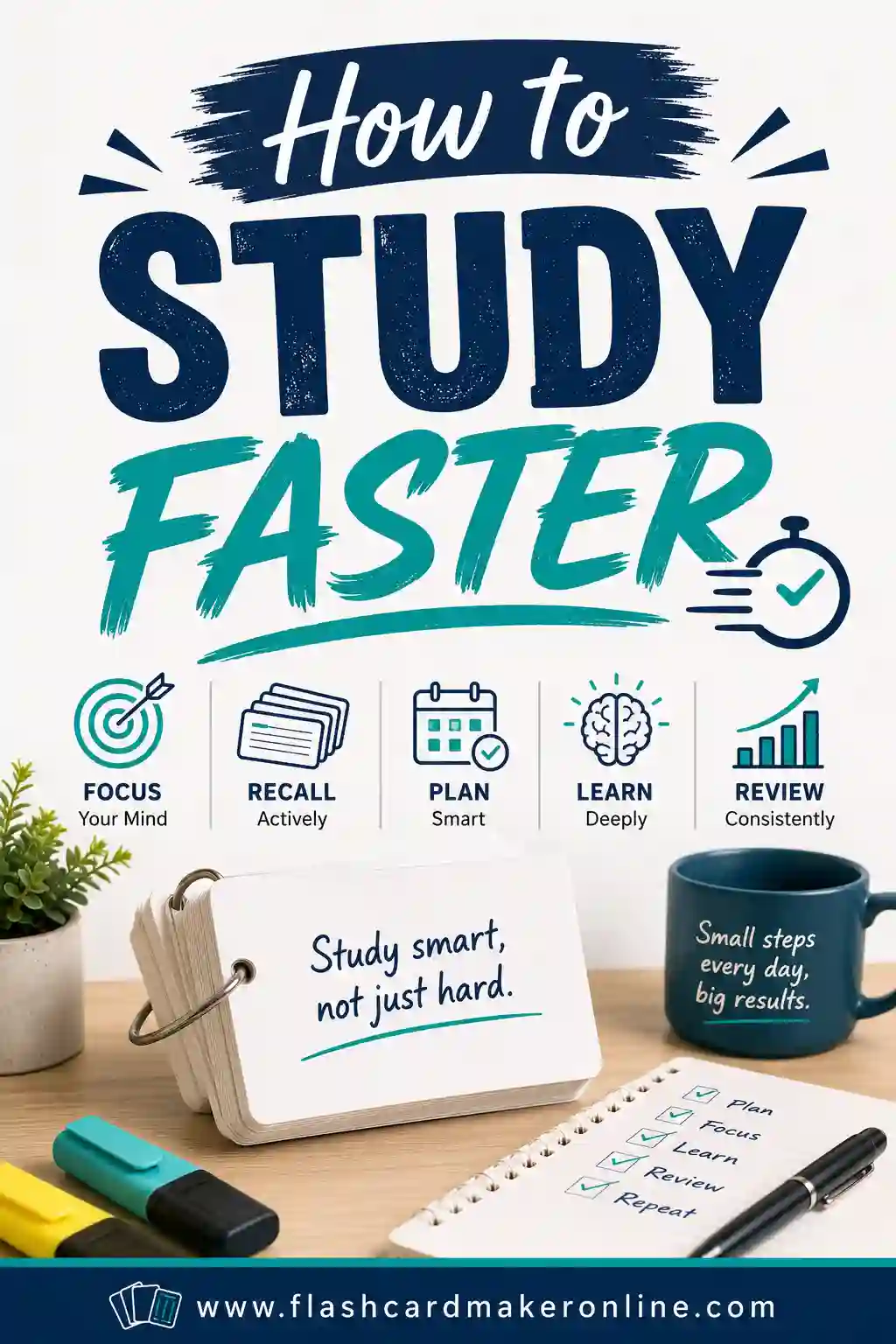 How to Study Faster: Learn More in Less Time