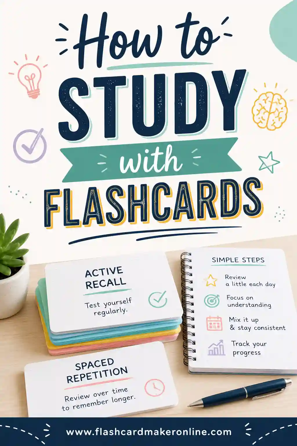 How to Study With Flashcards: A Step-by-Step Guide