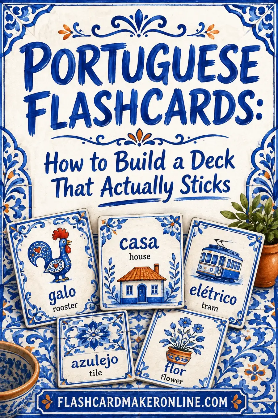 Portuguese Flashcards: How to Build a Deck That Actually Sticks